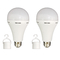 E27 matière plastique Ultraportable d'ampoule rechargeable du secours LED