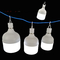 L'ampoule du secours LED à C.A. 165-265V E27 avec le crochet T forment pratique