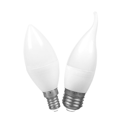 lumière d'ampoule de bougie de 6500K E27 E14 3W 5W 7W LED pour d'intérieur